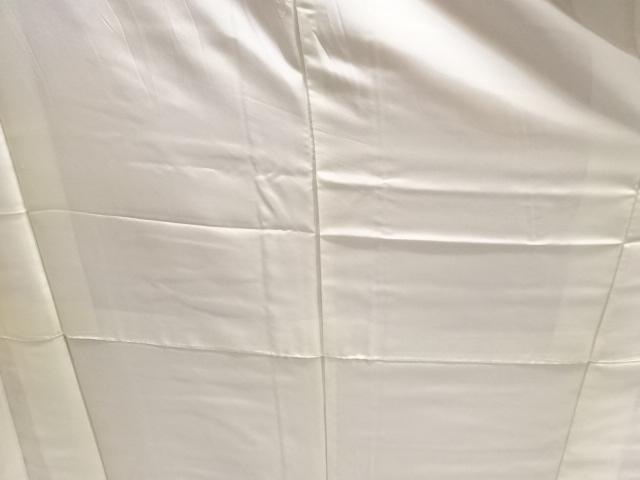  草花模様小紋着物